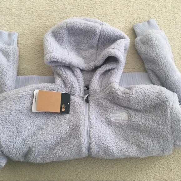 NWT The North Face Girls' Suave Oso Full-Zip Hooded Jacket